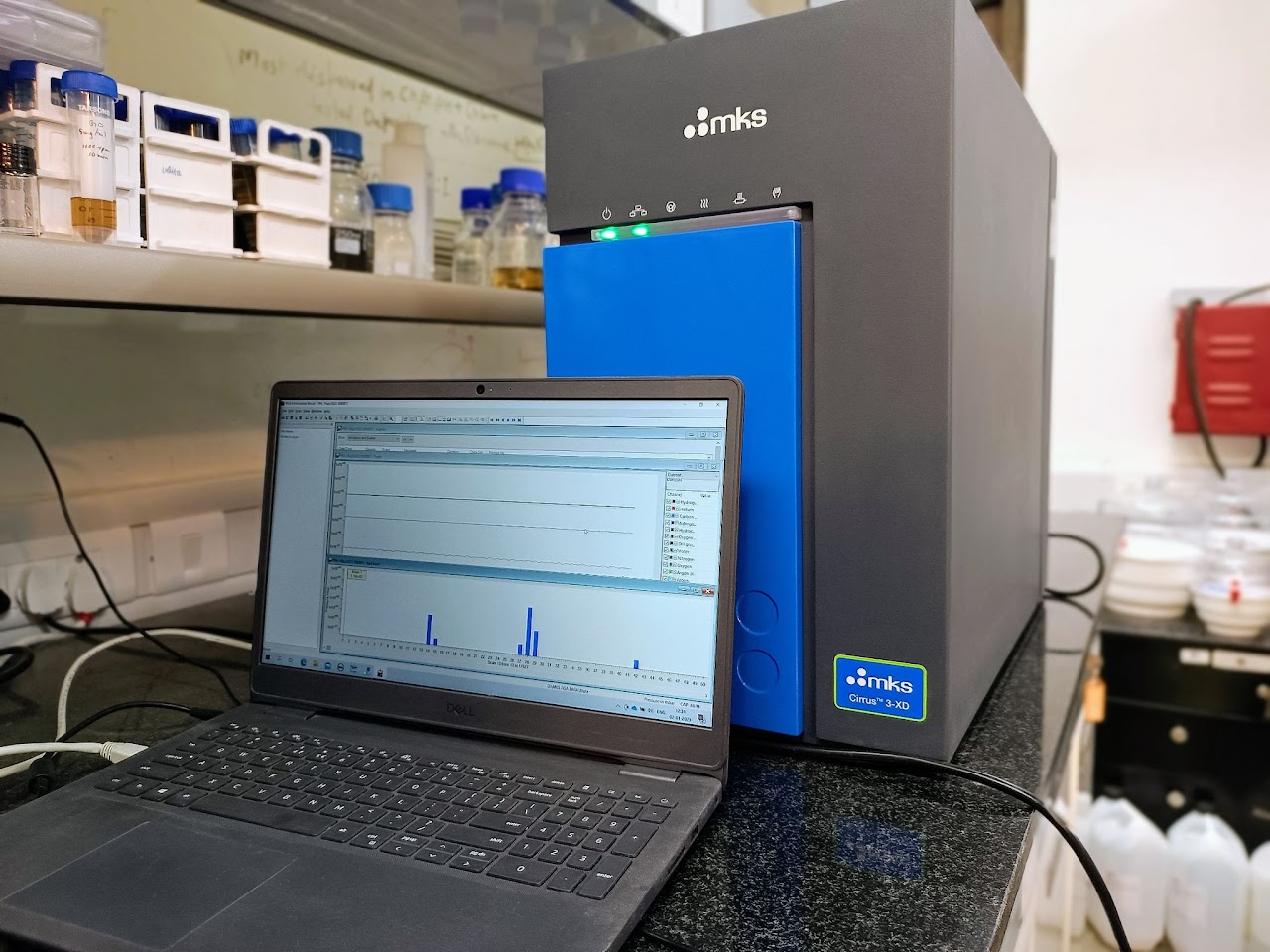 Single Quadrupole Highly Sensitive Mass Spectrometer (MKS Inc, USA)