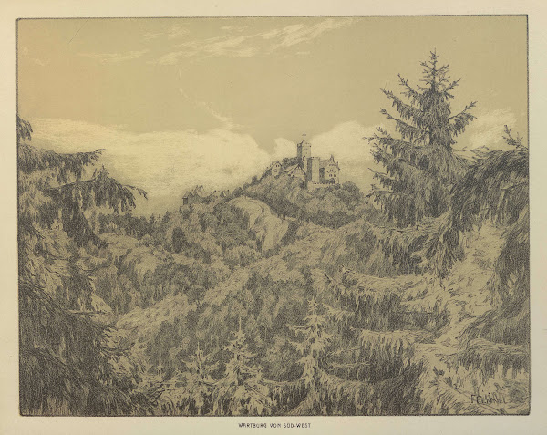 Wartburg von Süd West after 1900