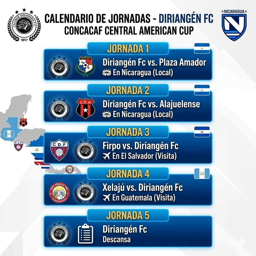 Diriangén Copa Centroamericana Grupo de la Muerte