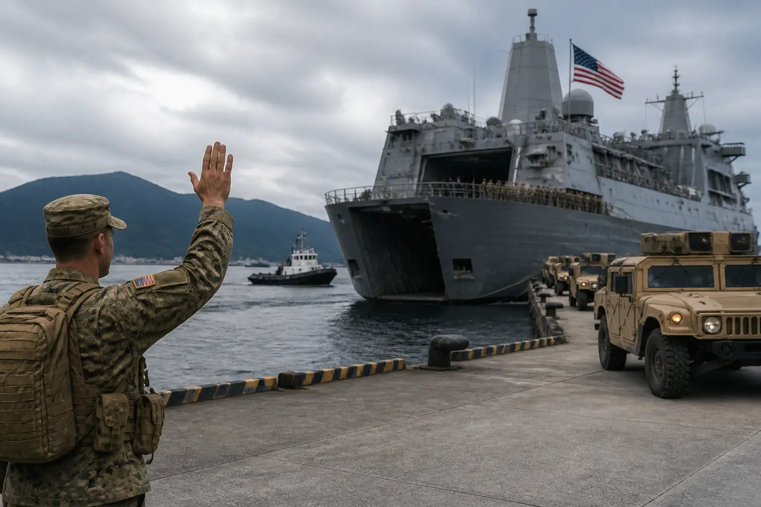 Editorial image for Think tank proposes US military pullback from western Pacific