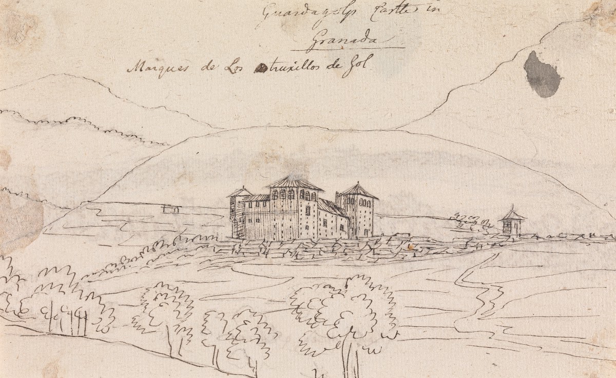Castle in Granada Spain 1775 to 1776