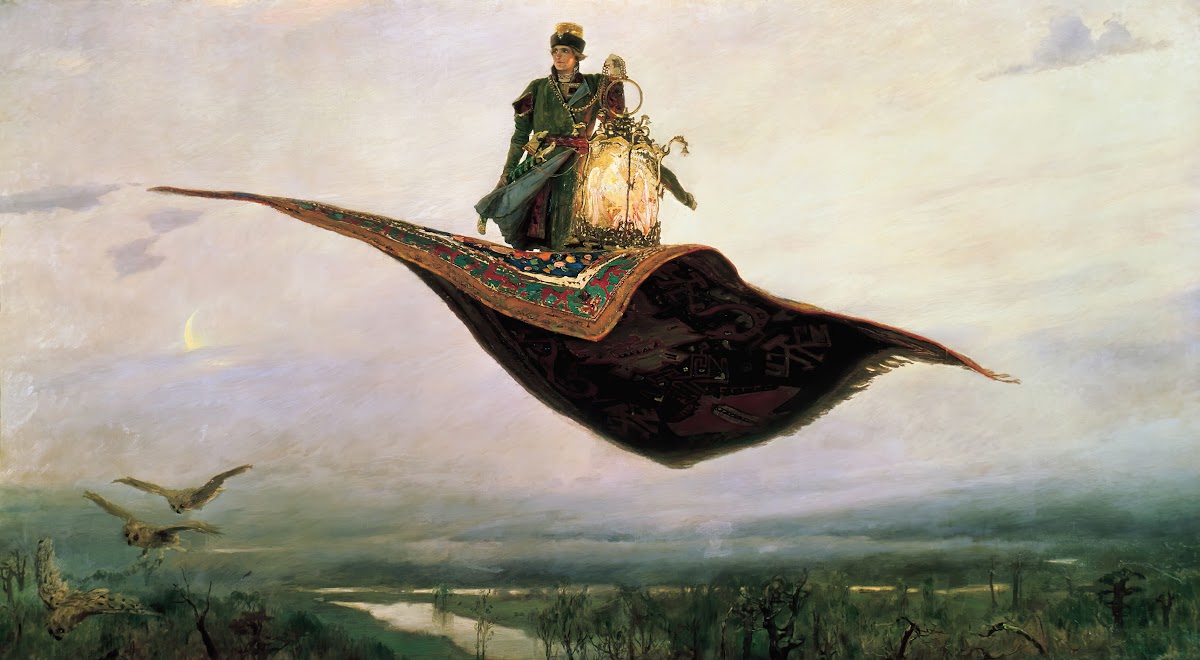 The Flying Carpet 1880