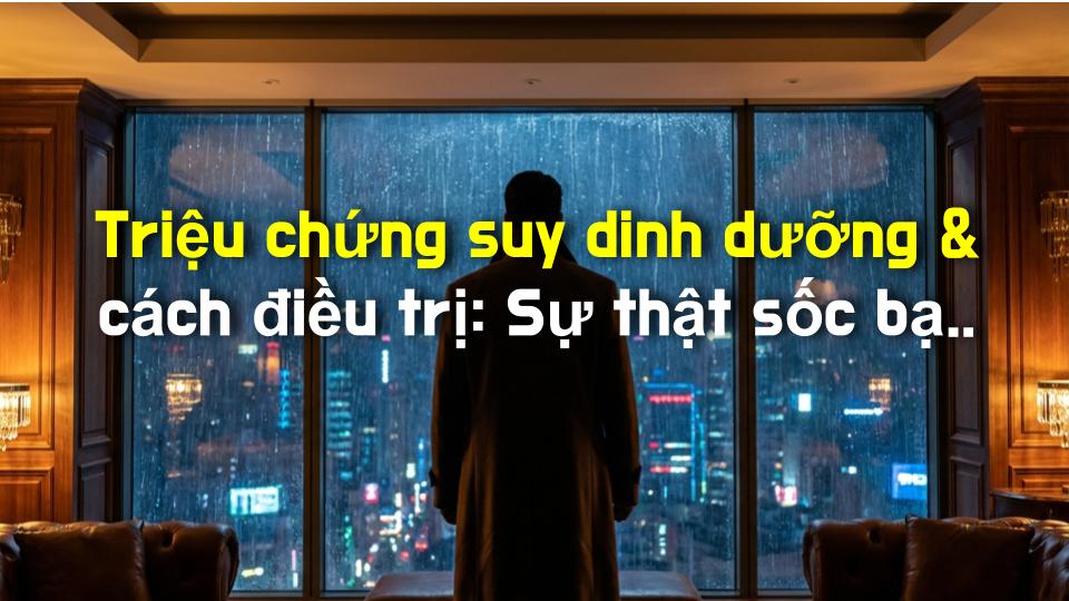 Triệu chứng suy dinh dưỡng & cách điều trị: Sự thật sốc bạn chưa biết