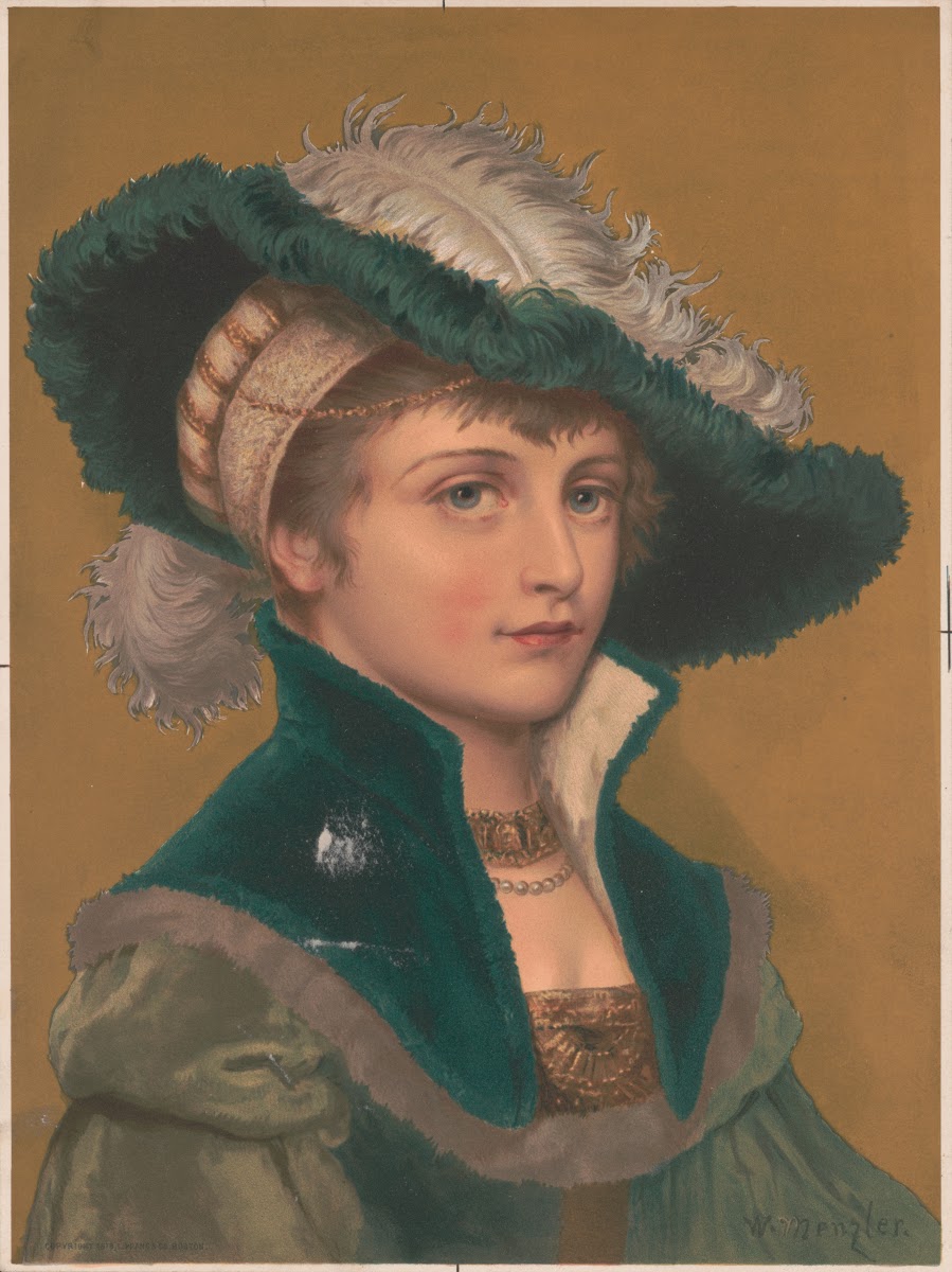 Patrician female head 1879
