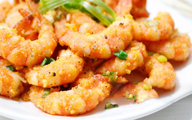 Tôm Sốt Trứng Muối