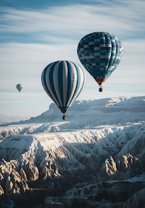 Alpine Hot Air Balloon Flight