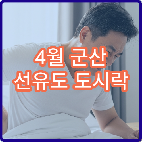 4월 군산 선유도 도시락 피크닉 해안 절벽 명당 위치 안내