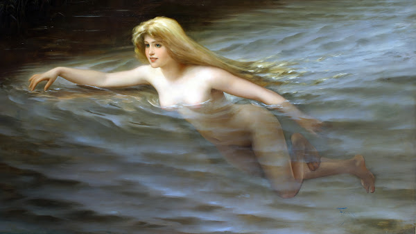 A sea nymph 1892