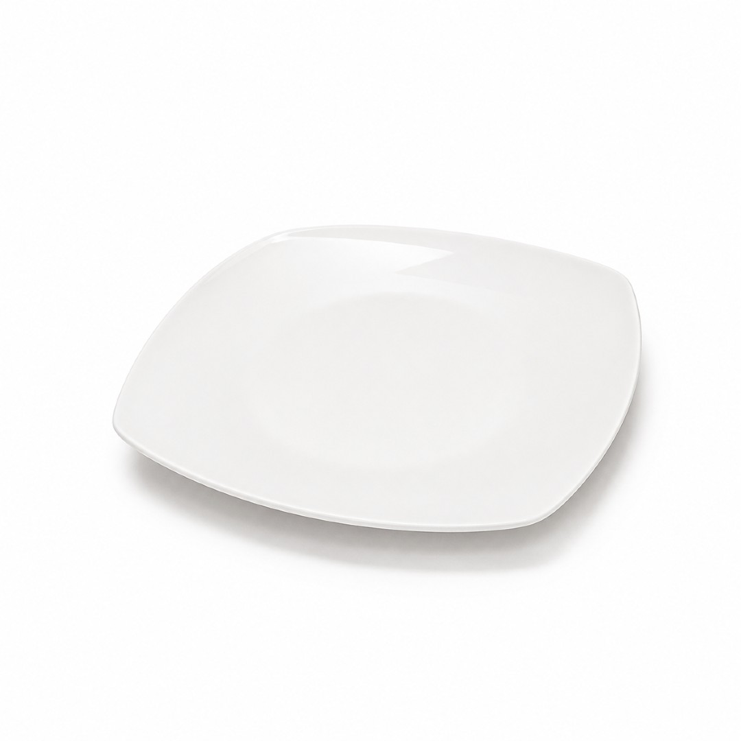 Plato trinche de cerámica Gibson Home™ 23 cm color blanco