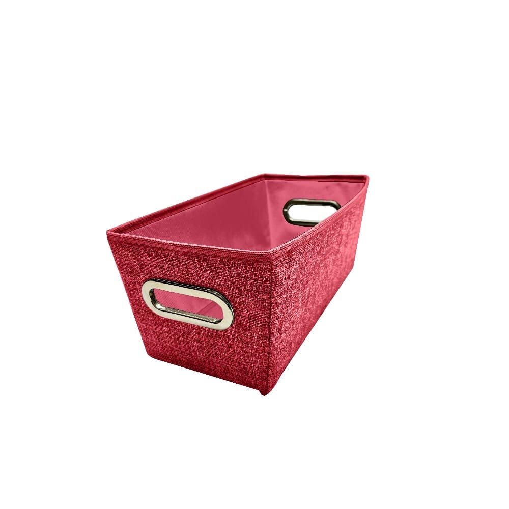 Contenedor de tela Link HK™ de 33 x 16 cm color rojo