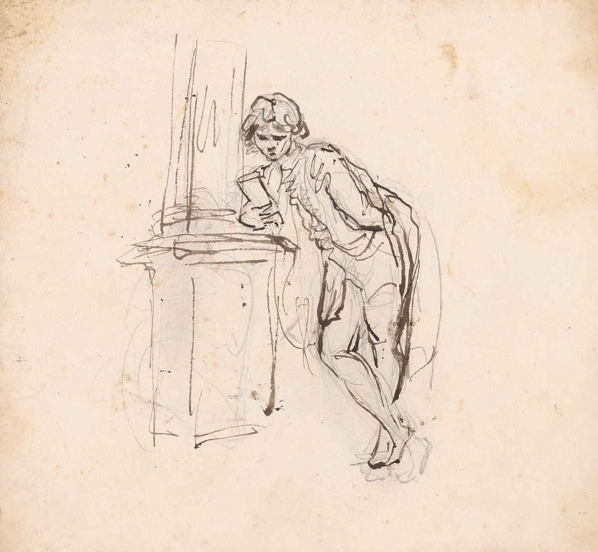Young Man Standing