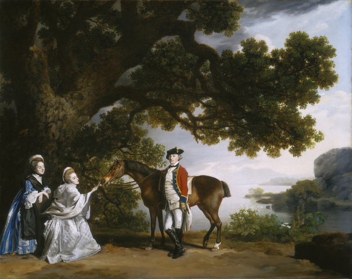Captain Samuel Sharpe Pocklington with His Wife Pleasance and possibly His Siste