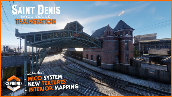 Saint Denis Trainstation — RedM Train Stations & Rail for RedM