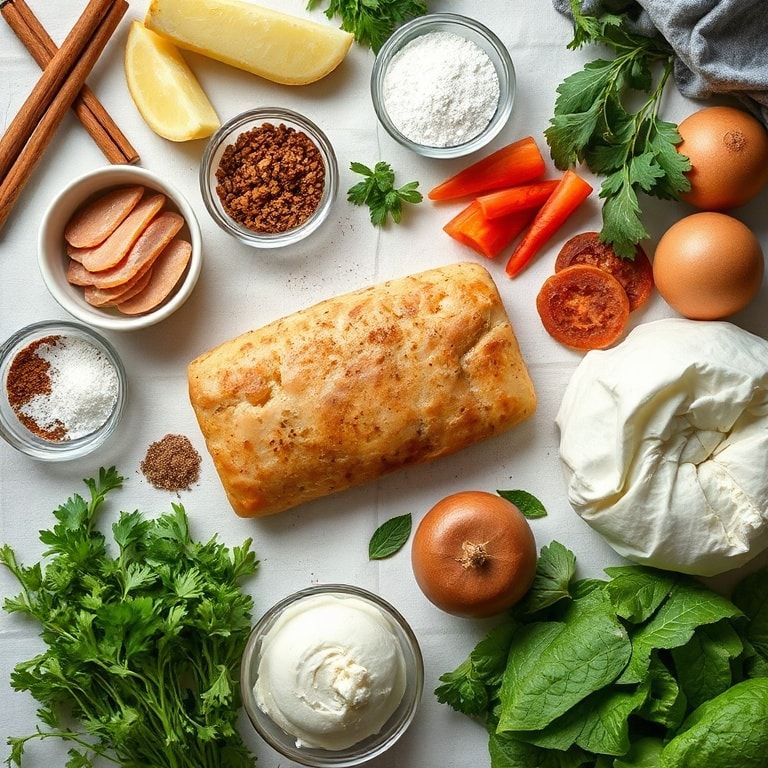 Ingredients for Heavenly Cinnamon Focaccia: Your New Favorite Comfort Treat - Easy Homemade Bake