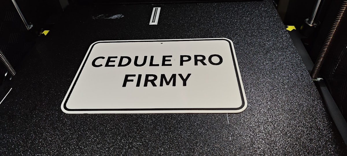 Cedule pro firmy