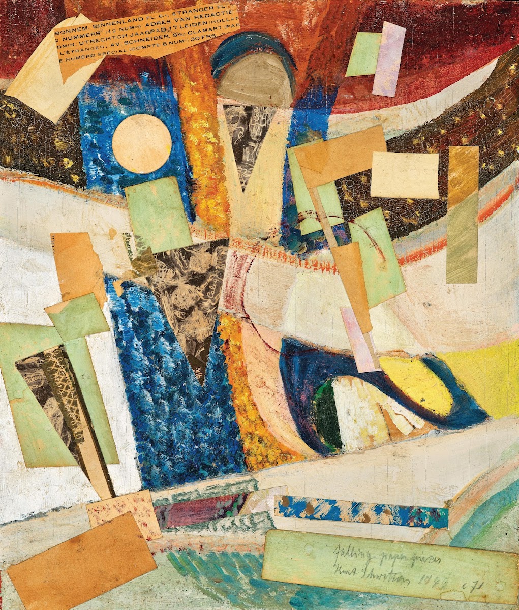 c 71 falling paper pieces 1946