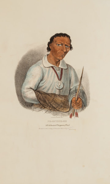 PE SCHICK EE A Celebrated Chippeway Chief 1835