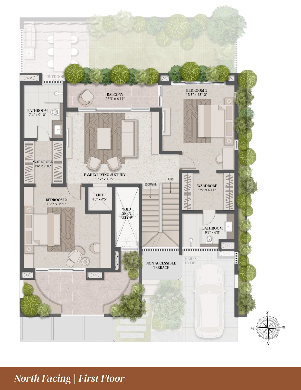 Bhoomi floor plan view 2