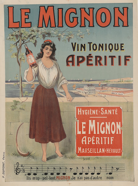 Le Mignon vin tonique apéritif Marseillan Hérault 1890