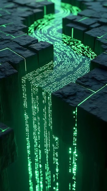 Green Matrix Picture