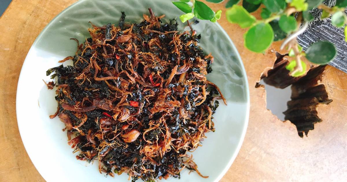 Chà bông chân nấm rong biển (Ruốc nấm)