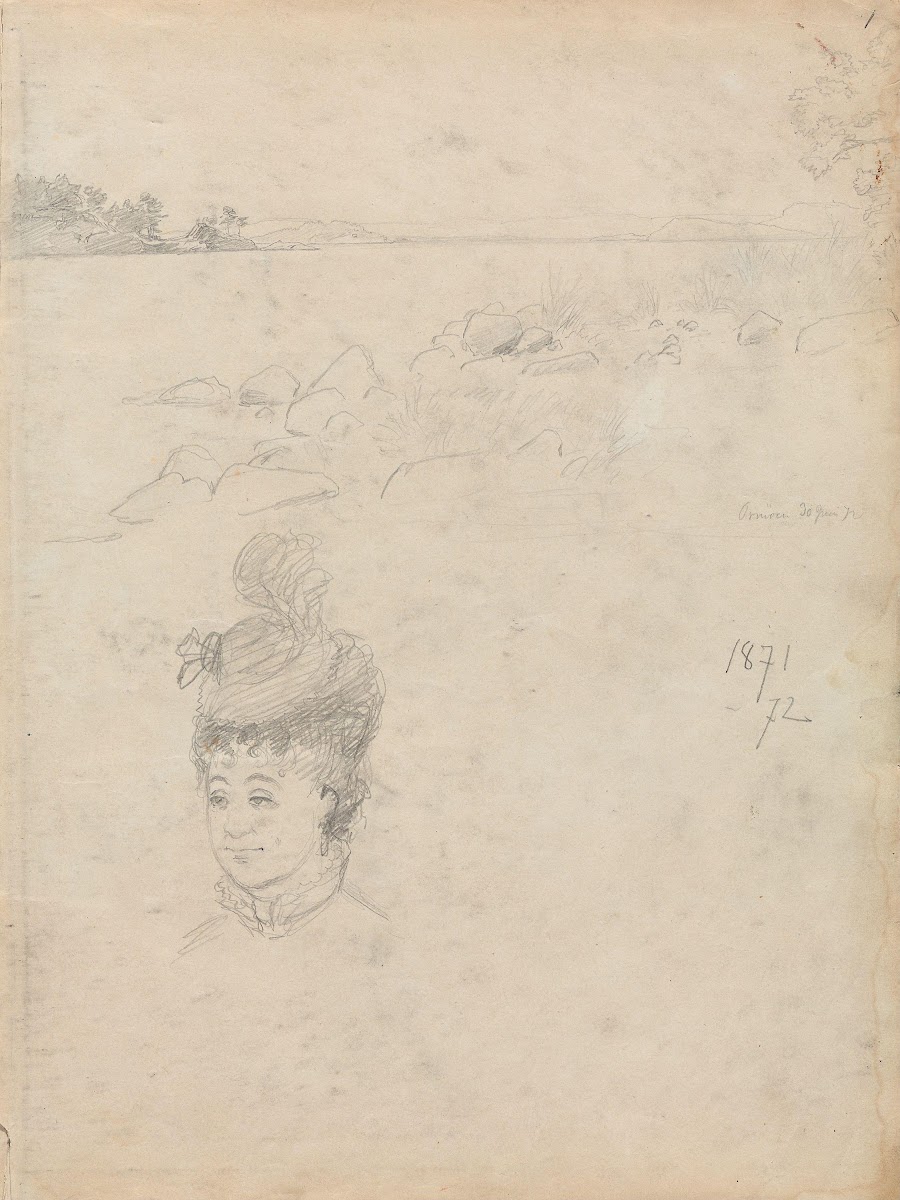 Fra Ormøya kvinnehode 1872