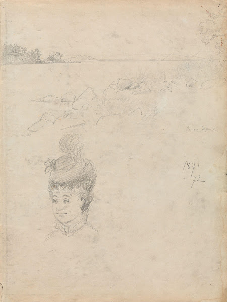 Fra Ormøya kvinnehode 1872