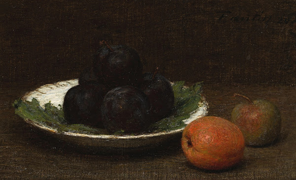 Nature morte aux prunes 1880
