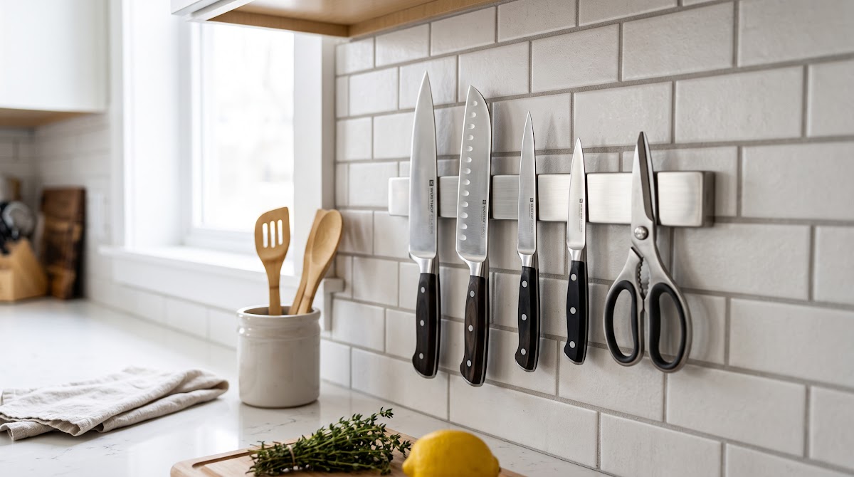 Best Magnetic Knife Strips for Small Kitchens (2026) - BEST COMPACT — IN CONTEXT