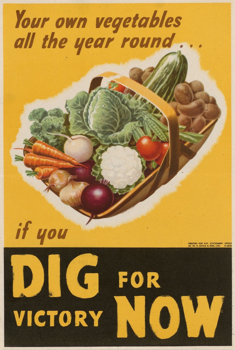Your Own Vegetables all the Year Roundif You Dig for Victory Now