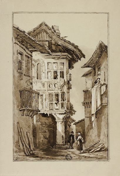 Rustic Street Scene 1831