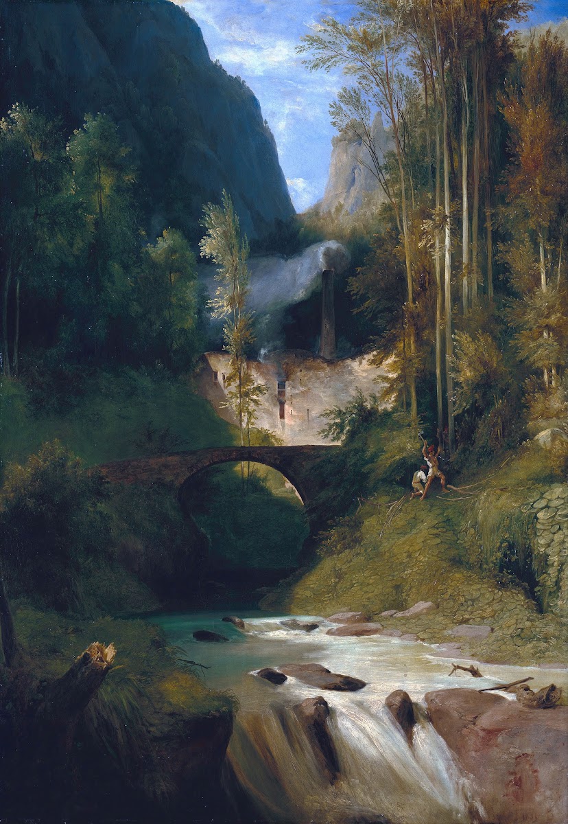 Gorge near Amalfi 1831