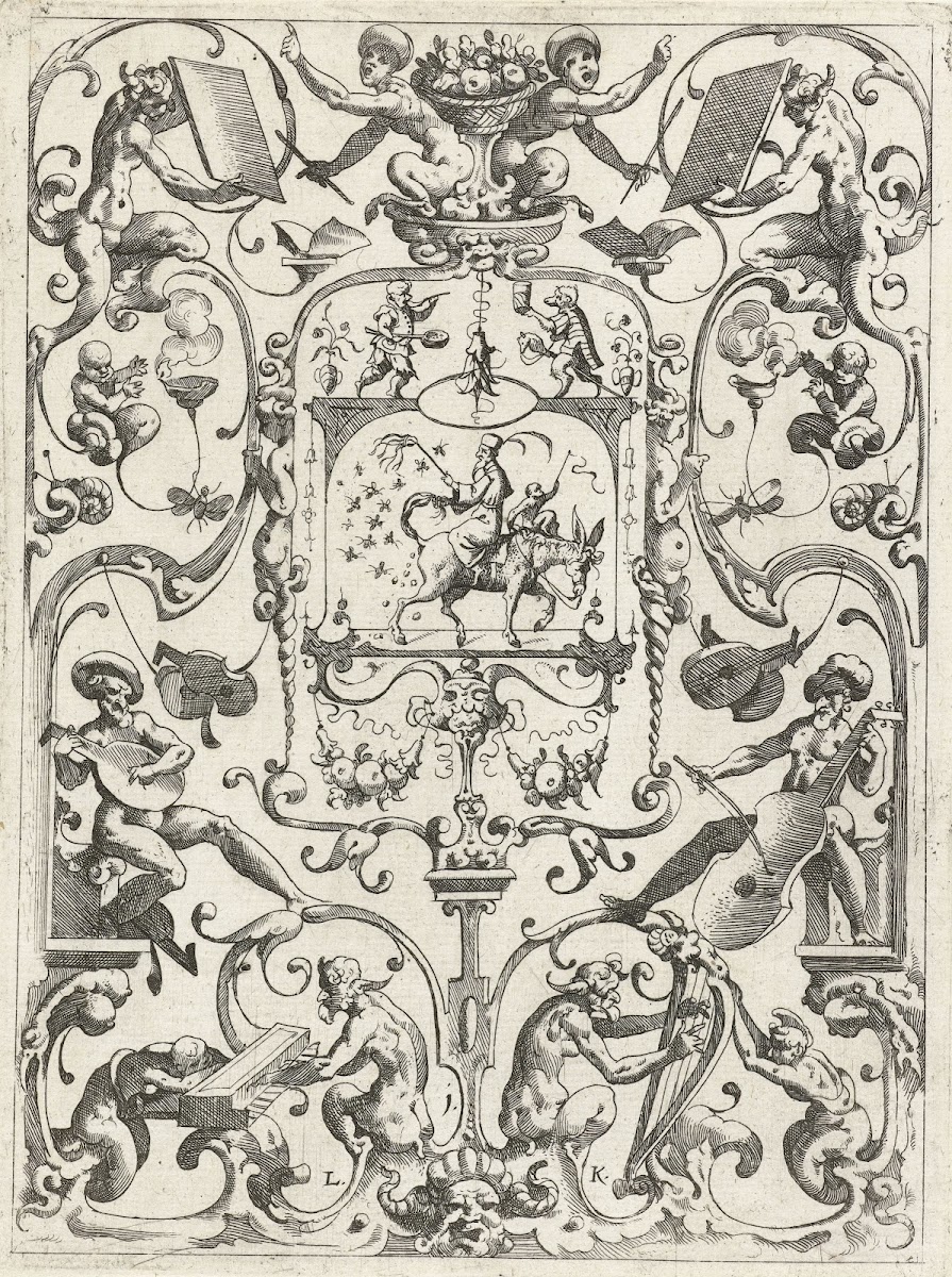01 Decoration with grotesques 1607