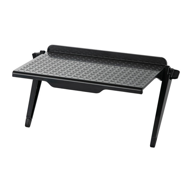 Silicone shelf for set-top box and router