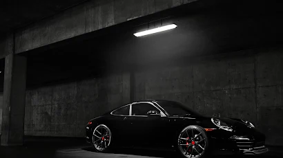 Black Cars, Vehicle, Car, Porsche, Porsche 911 5K Wallpaper Background