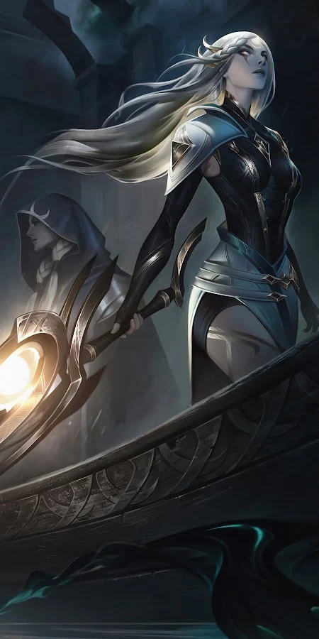 Diana (League Of Legends), League Of Legends, Riot Games, Sentinel, 8K Phone Wallpaper