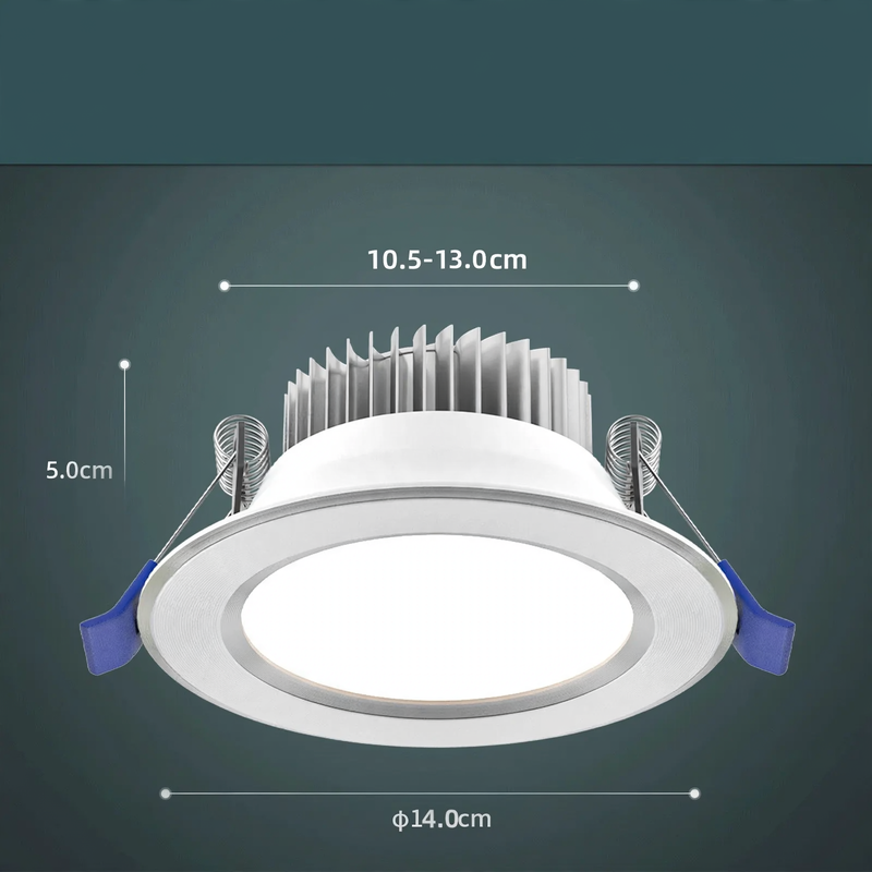 LED recessed light made of aluminum