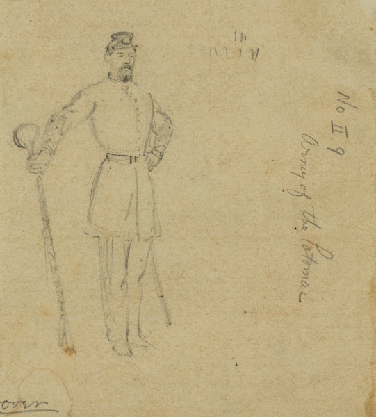 Full length portrait of officer 1860 1865