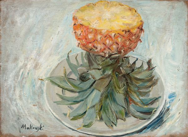 Pineapple on a plate 1920