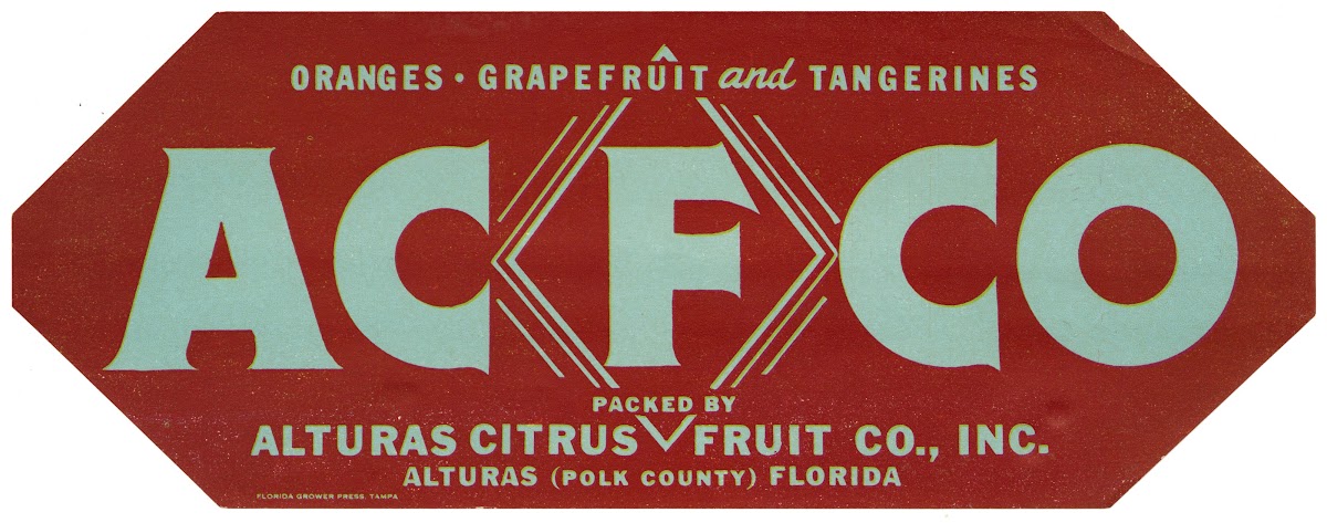 ACFCO Citrus Label 1928