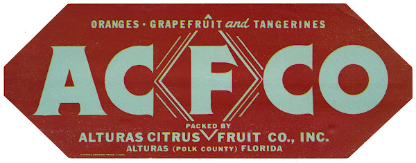 ACFCO Citrus Label 1928