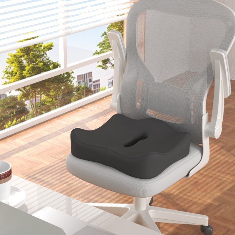 Sitzkissen mit Lendenstütze, Memory-Foam