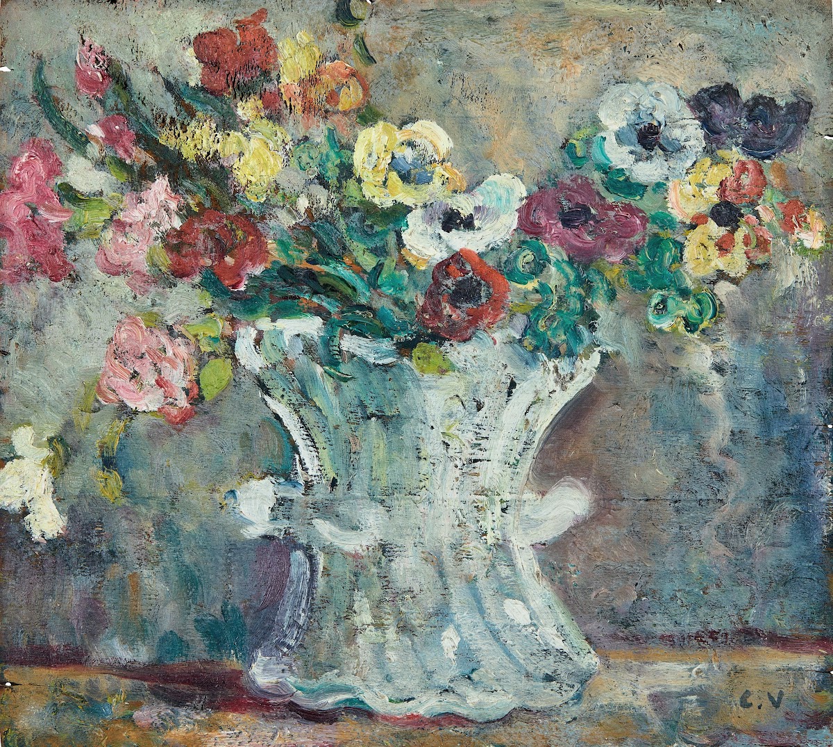 Vase de fleurs 1900