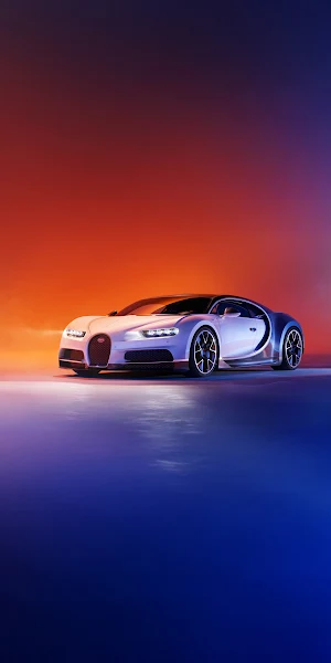 Bugatti Chiron, Supercar, Exotic Car, Automotive Design 4K iPhone Wallpaper Background