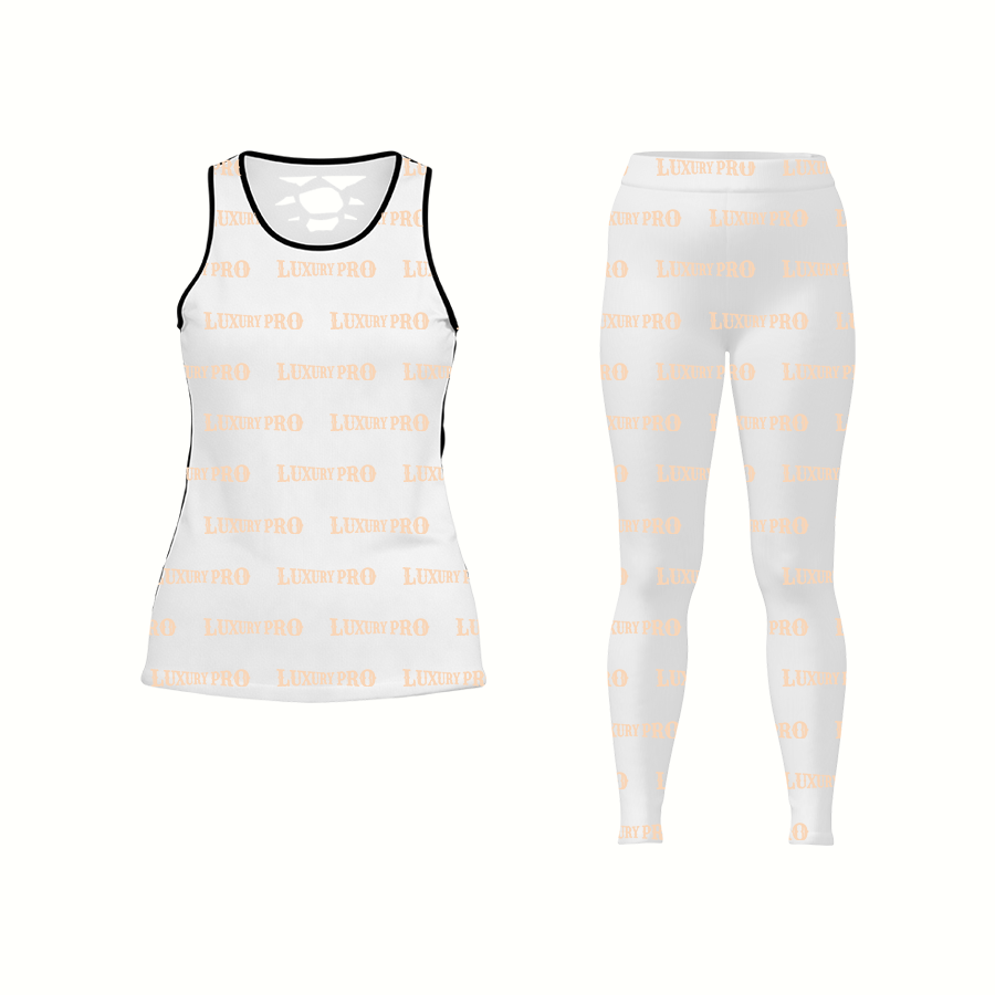 AOP Knot Vest + Universal Yoga Pants Set