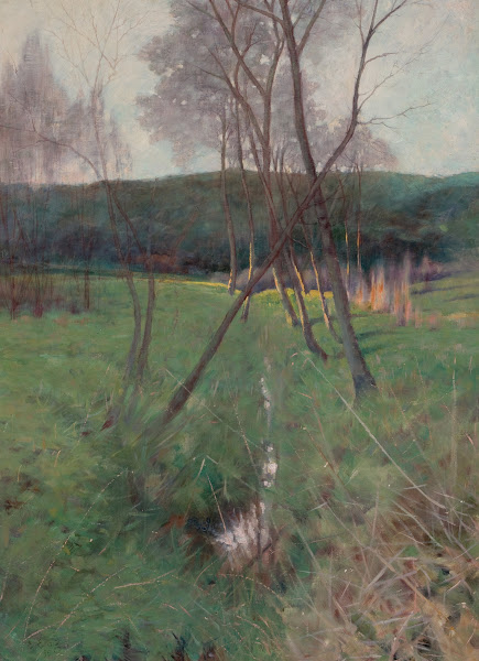 Trees along a Creek 1895
