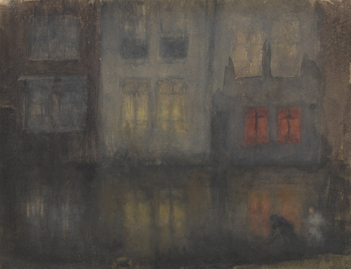 Nocturne Black and RedBack Canal Holland
