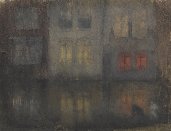 Nocturne Black and RedBack Canal Holland