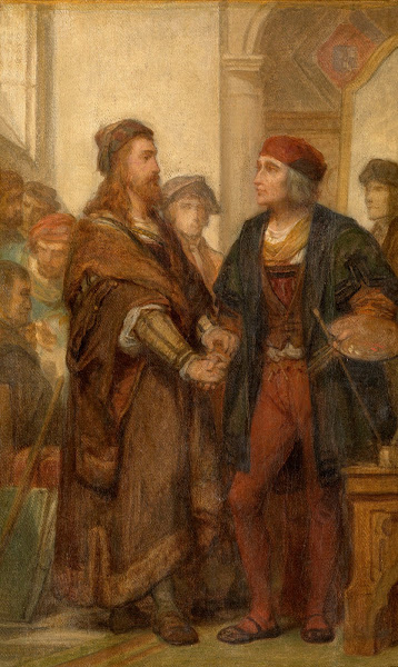 Albrecht Dürer Visiting Quinten Massijs