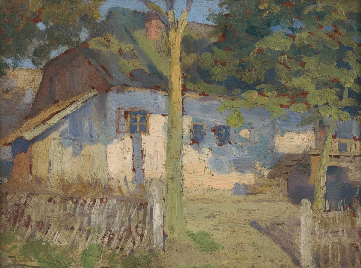 In front of the house 19101915